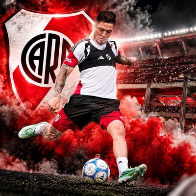Aníbal Moreno apunta a consolidarse en el mediocampo de River en el tramo final del torneo