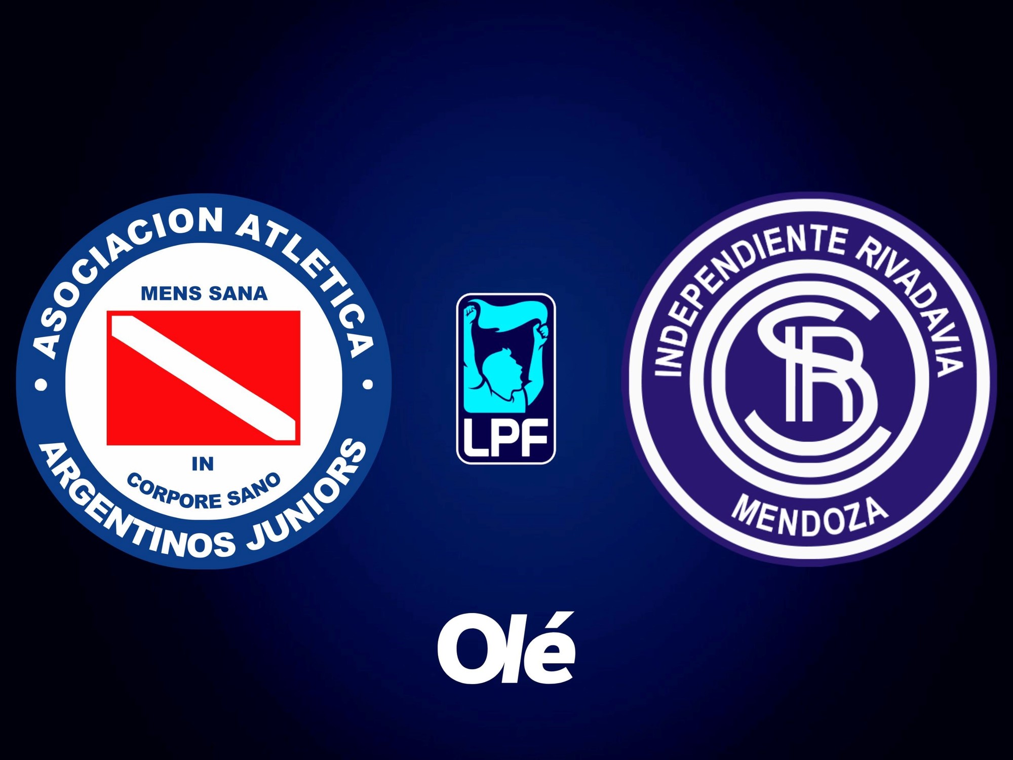 Argentinos Juniors e Independiente Rivadavia se enfrentan por la Liga Profesional