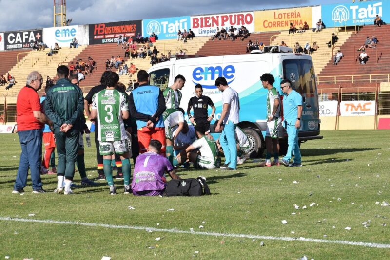 Boca Unidos: suspenden partido por incidentes y el presidente lamenta el impacto institucional