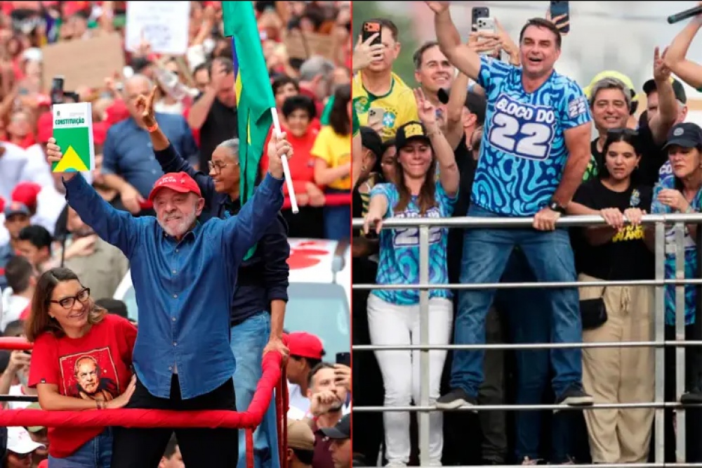 Brasil define su futuro político en un balotaje presidencial entre Lula da Silva y Flávio Bolsonaro
