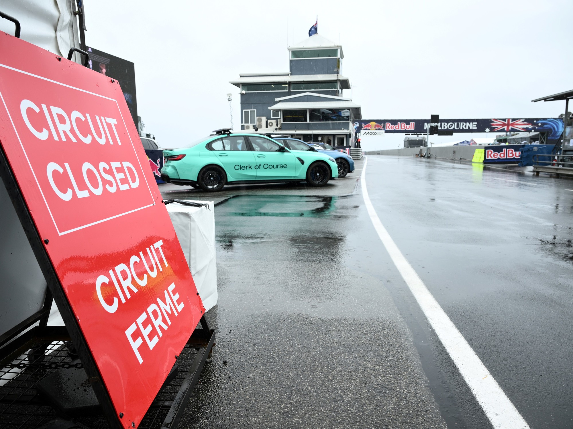 Cancelaron el Gran Premio de Australia de MotoGP por la lluvia