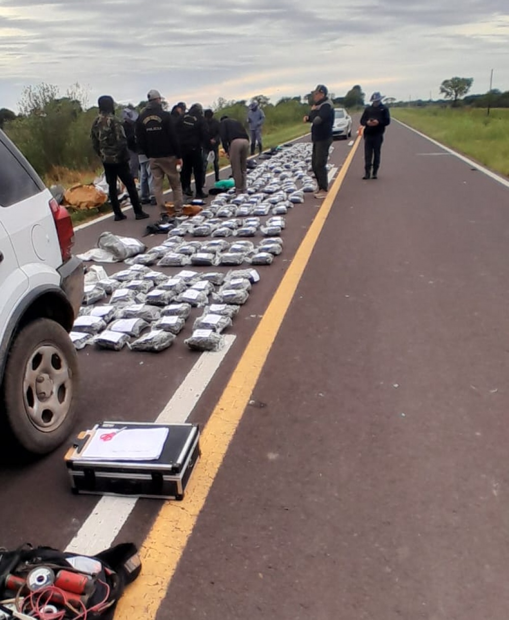 Chaco: transportaba más de 200 kilos de marihuana