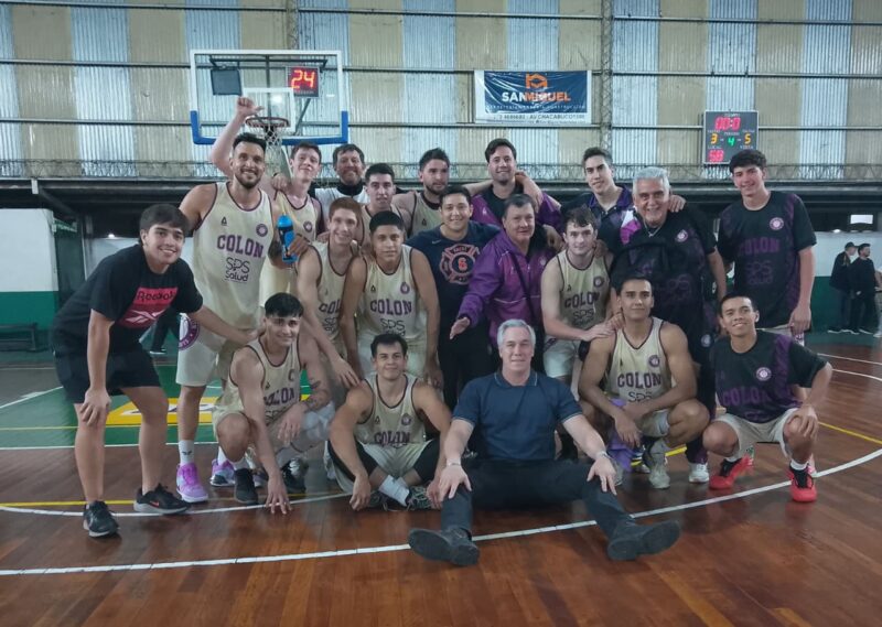 Colón ganó como visitante frente a El Tala y abrió los cuartos de final de básquet