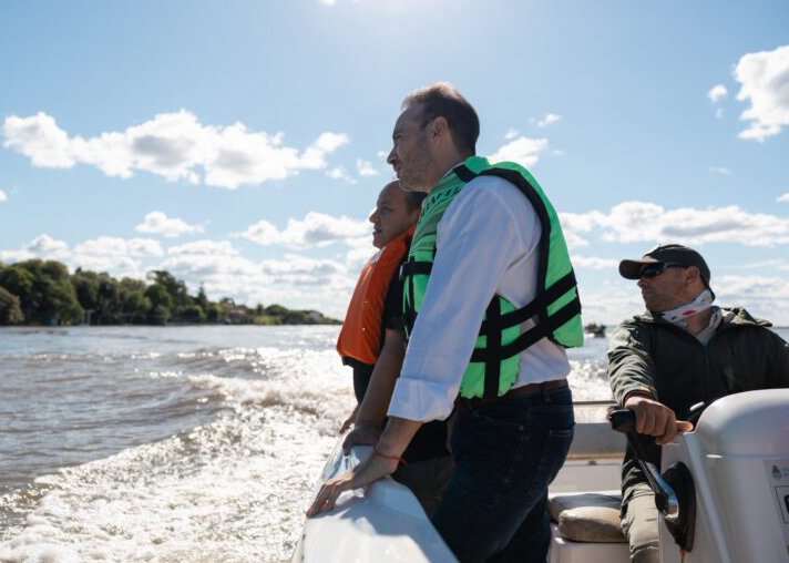 Corrientes en alerta por la crecida simultánea de los ríos Paraná y Uruguay