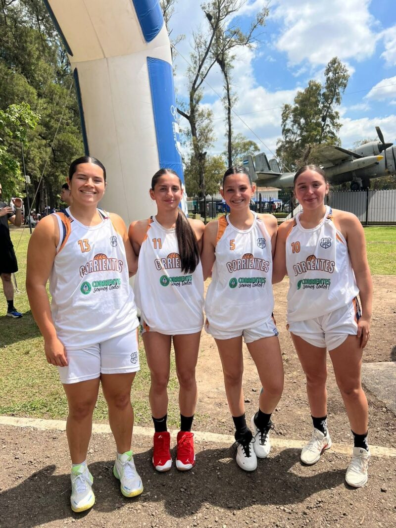 Corrientes inició su participación en el básquet 3×3 de los Juegos Urbanos Argentinos 2026