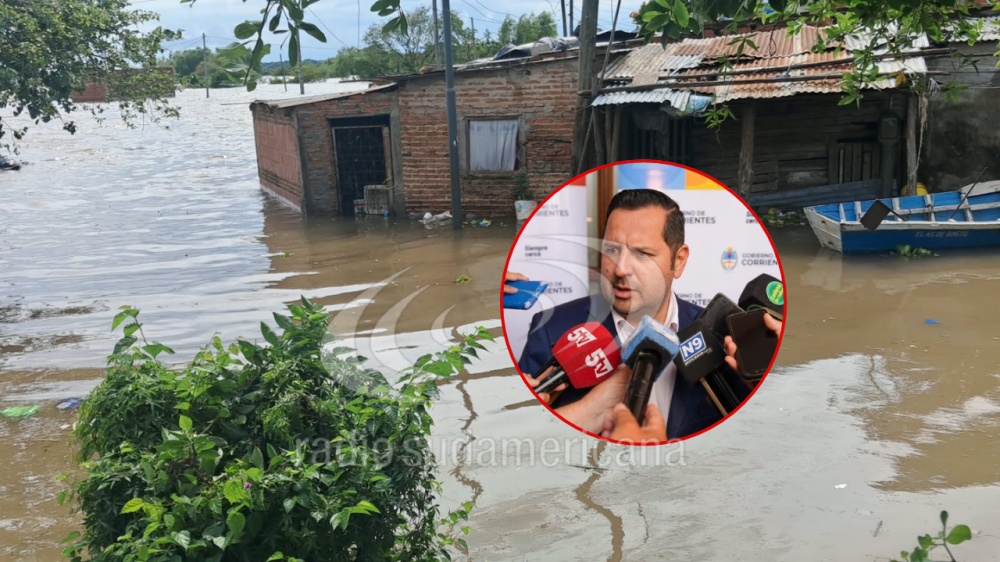 Corrientes registra unos 500 evacuados por la emergencia hídrica y advierten que las inundaciones podrían agravarse