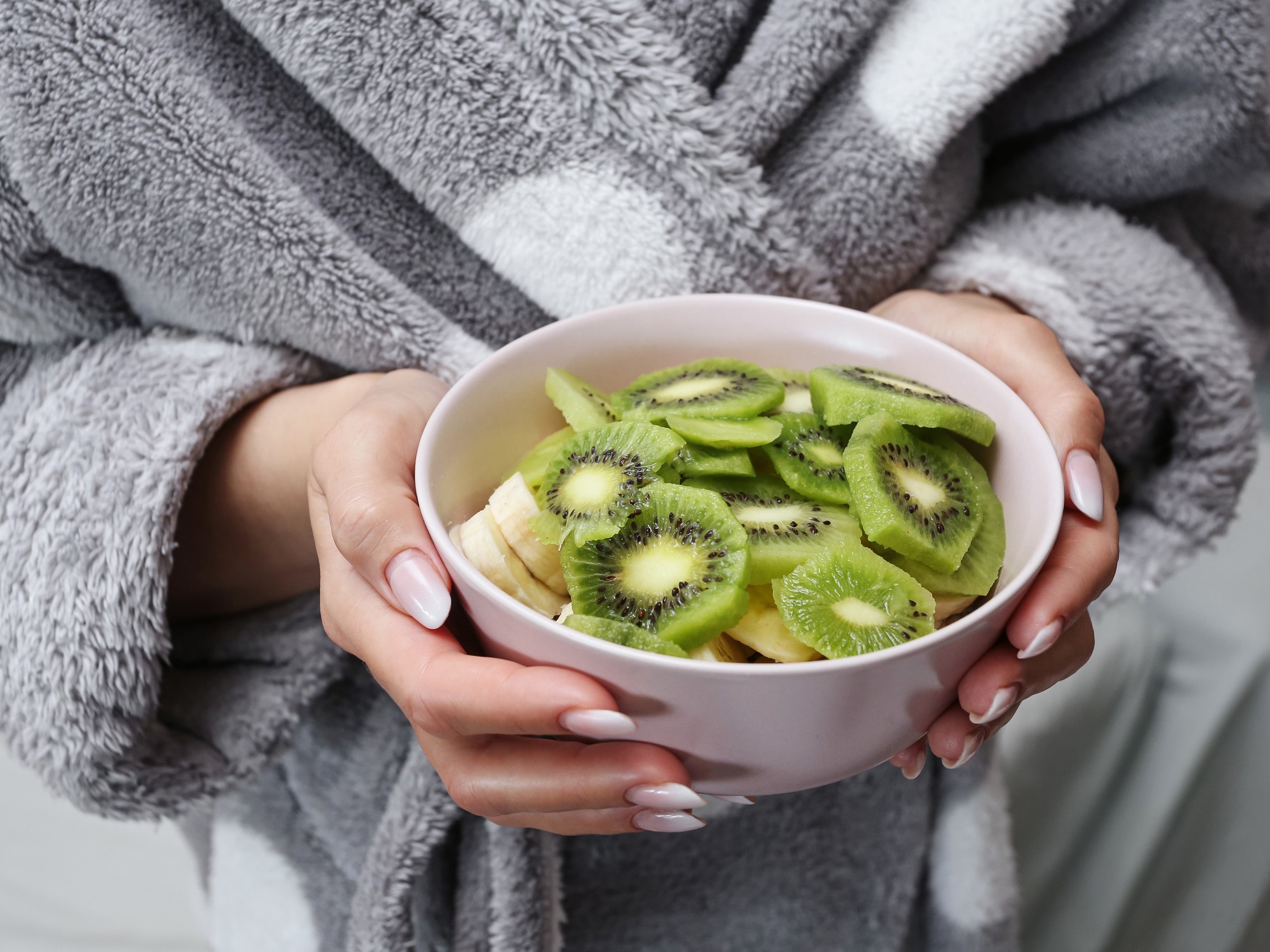 Efectos del consumo de kiwis frente al uso frecuente de laxantes