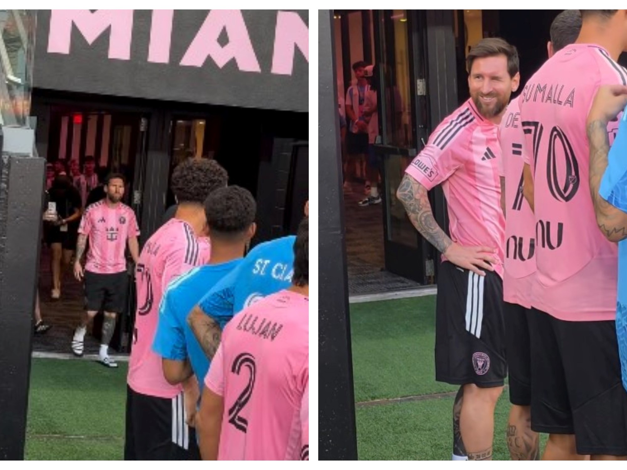 El gesto solidario de Lionel Messi y el plantel del Inter Miami con niños enfermos