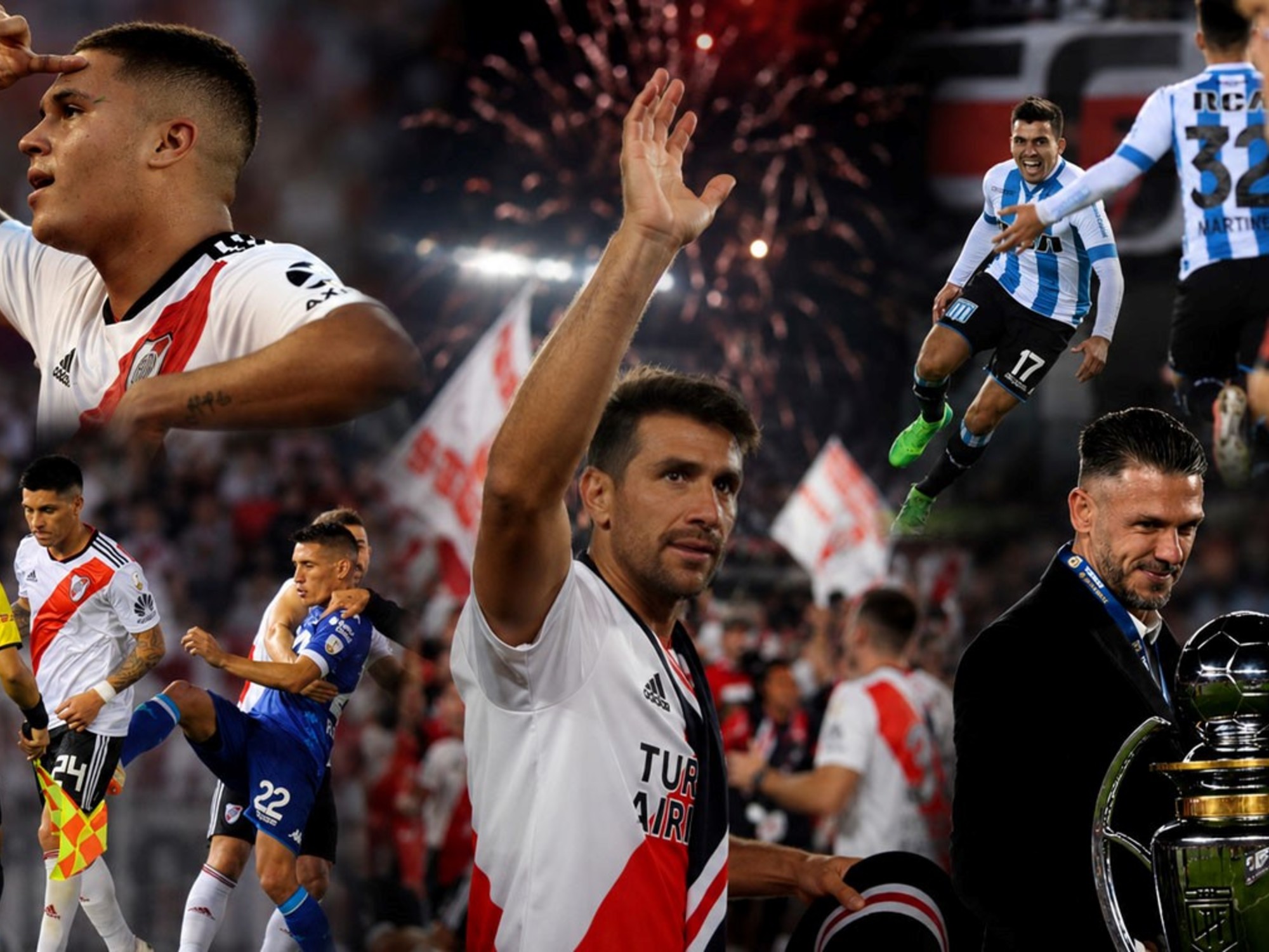 El historial y los antecedentes del clásico entre River y Racing en el Monumental