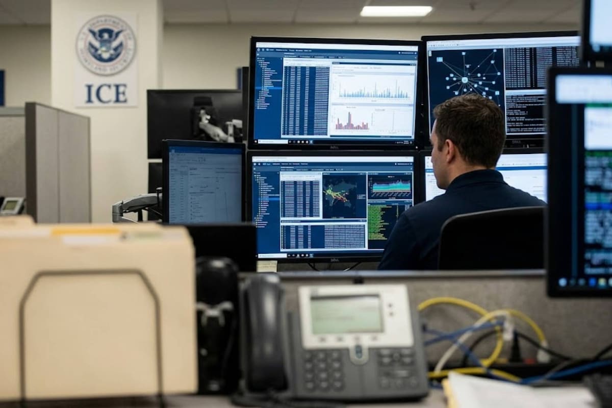 El ICE busca integrar inteligencia artificial para procesar registros