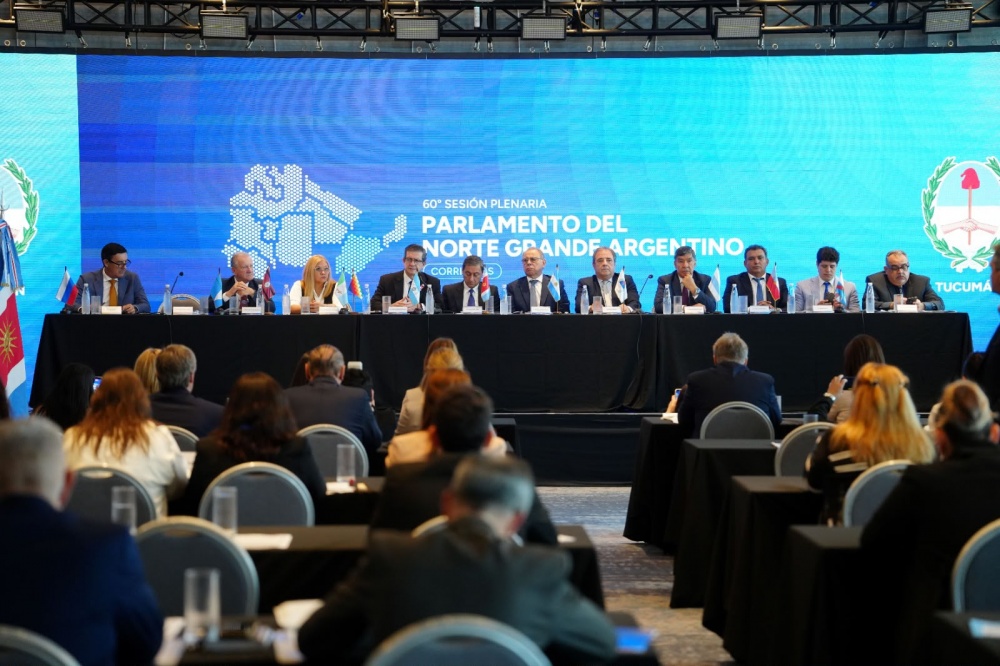 El Parlamento del Norte Grande abordó los límites de Isla Apipé y el impacto del fenómeno climático