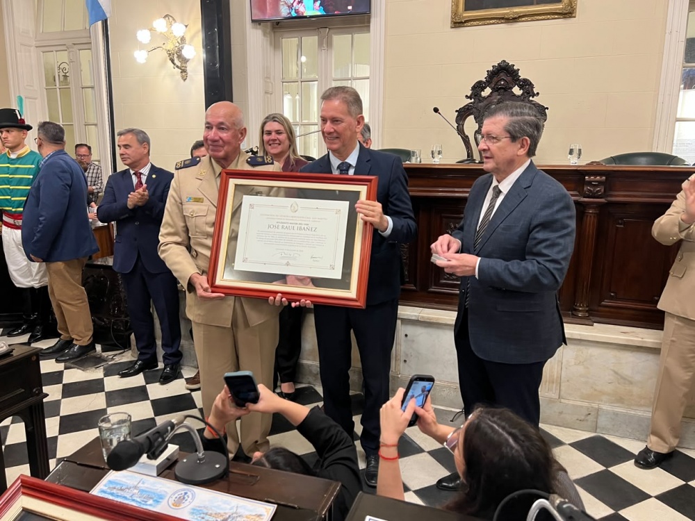 El Senado provincial reconoció a excombatientes correntinos de la Prefectura Naval por su participación en Malvinas
