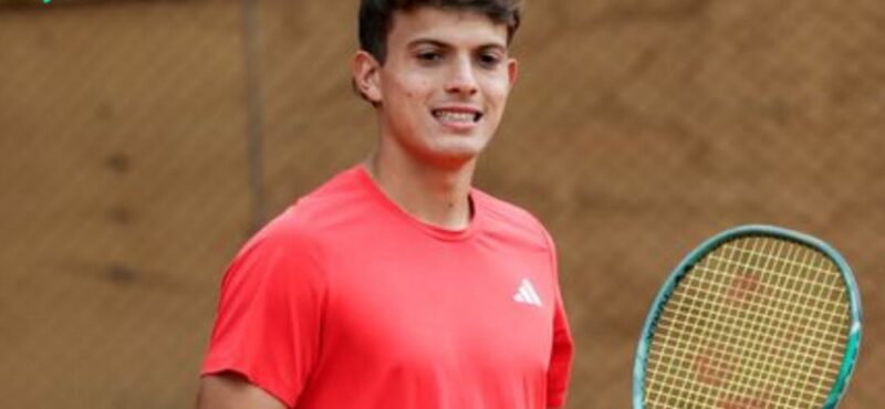 El tenista correntino Carlos María Zárate se despidió en octavos de final en Bolivia