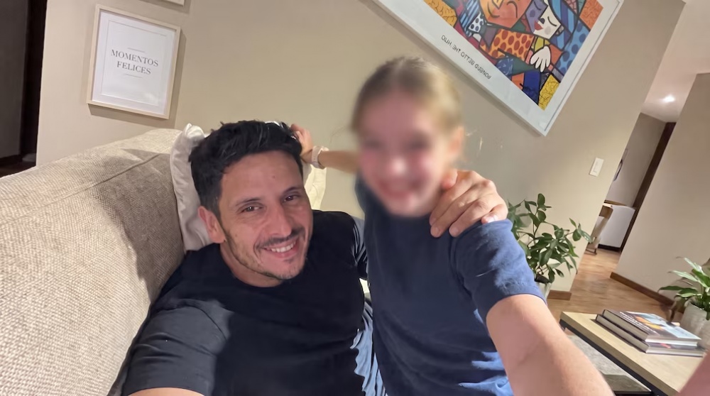 El tierno saludo de Martín Migueles a la hija menor de Wanda Nara