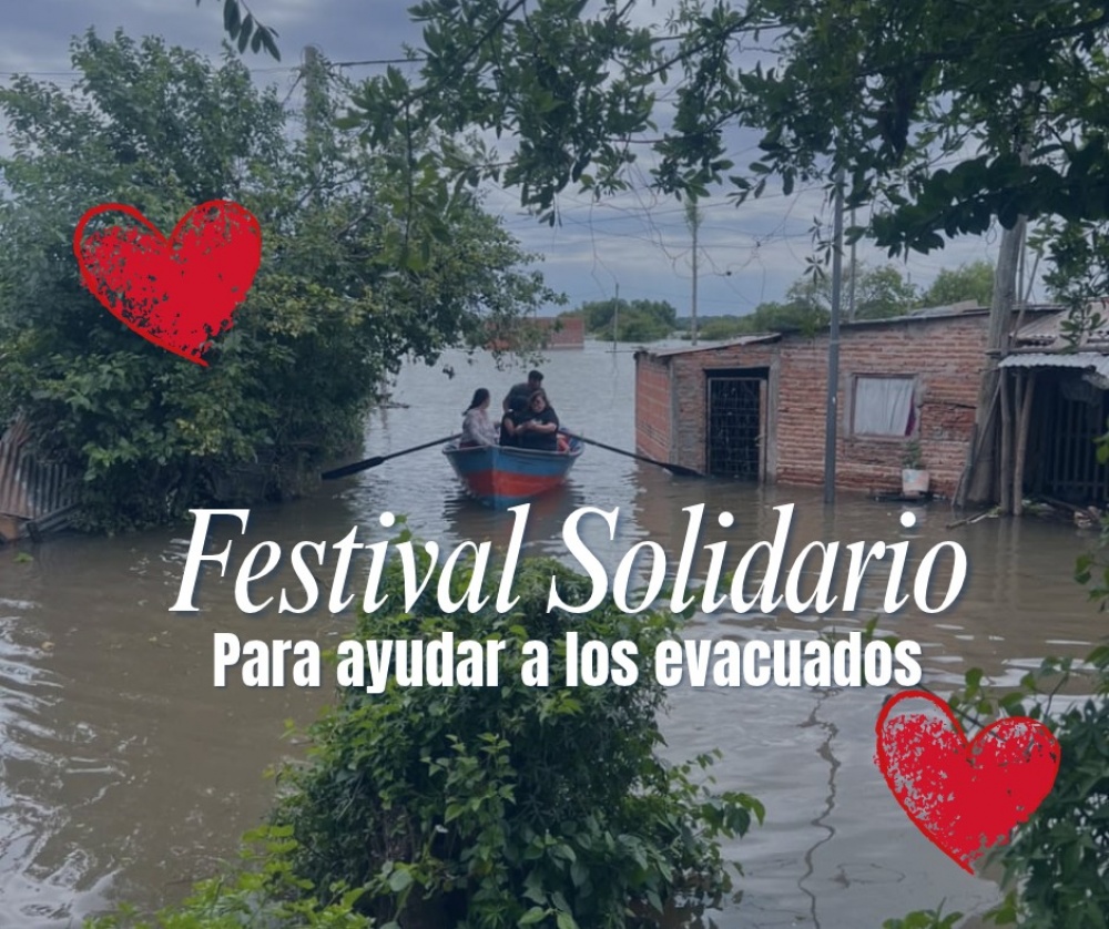 Festival Neike Solidario 2026 para asistir a inundados