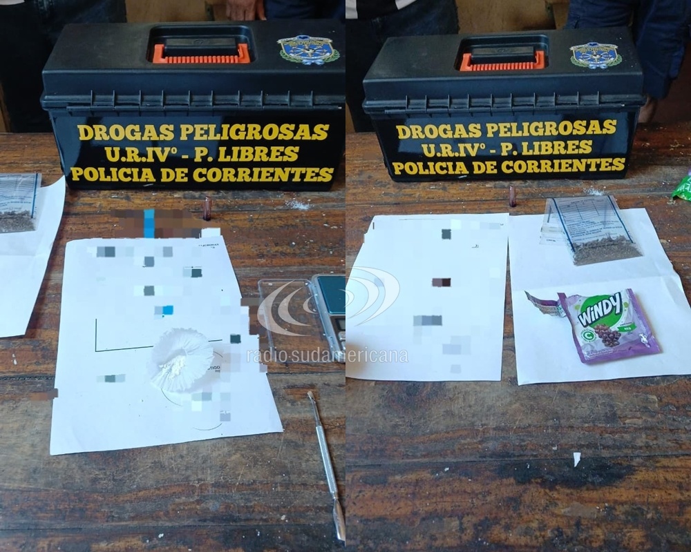 Incautaron drogas ocultas en sobres de jugo en una cárcel libreña