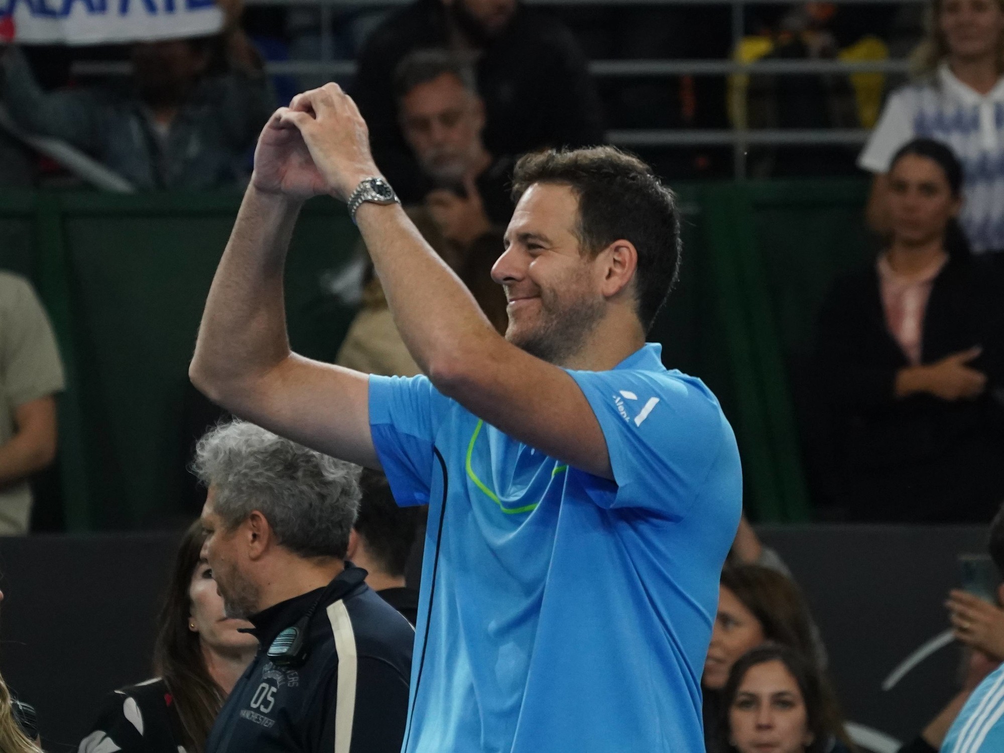 Juan Martín Del Potro ganó la votación de la gente para el Salón de la Fama del tenis