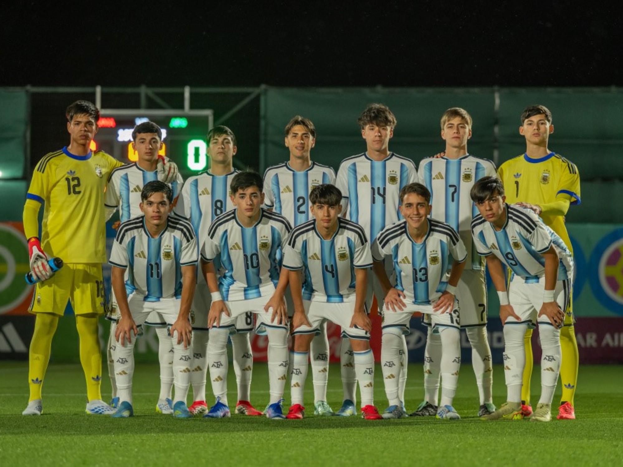 La Selección Argentina goleó a Surinam en el Mundial Sub 15 y va por el cierre de la fase de grupos