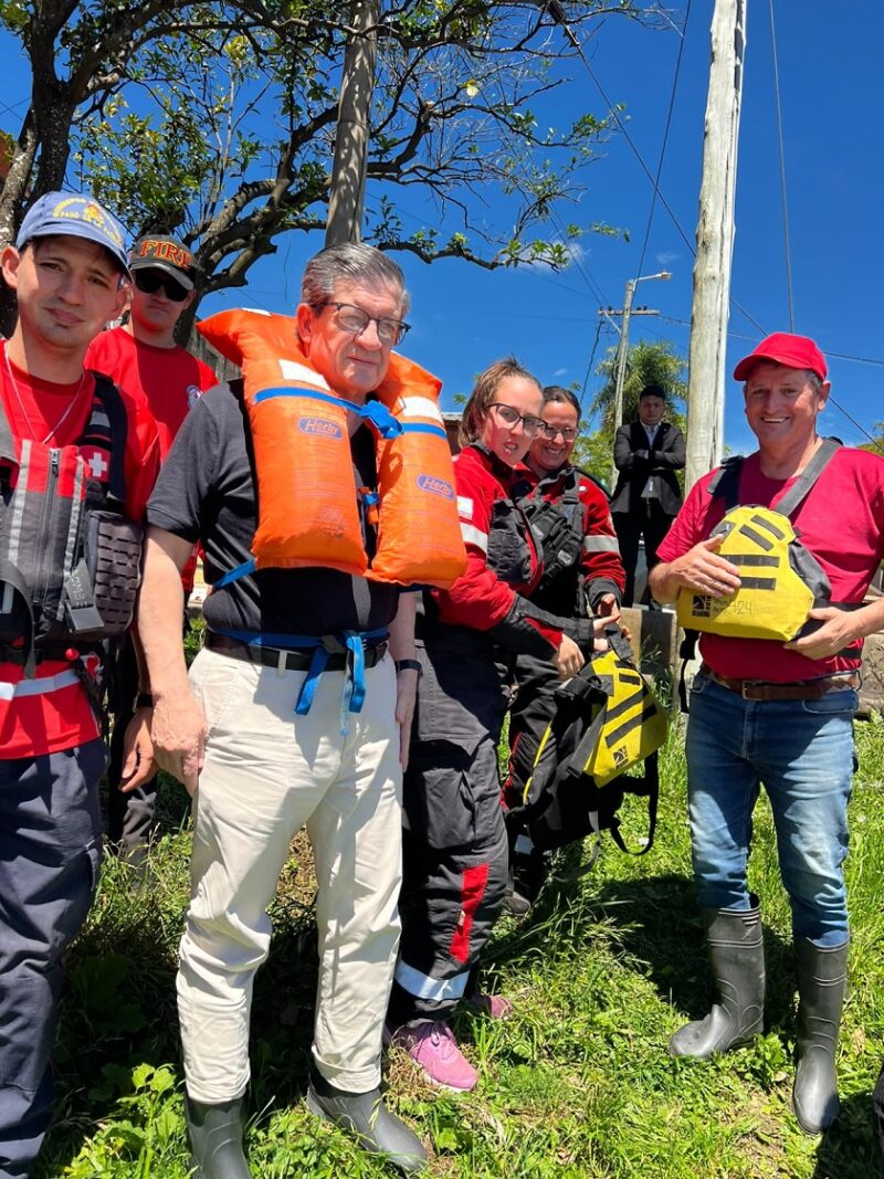 Paso de la Patria: el río Paraná llegó a la etapa de evacuación y monitorean las zonas afectadas