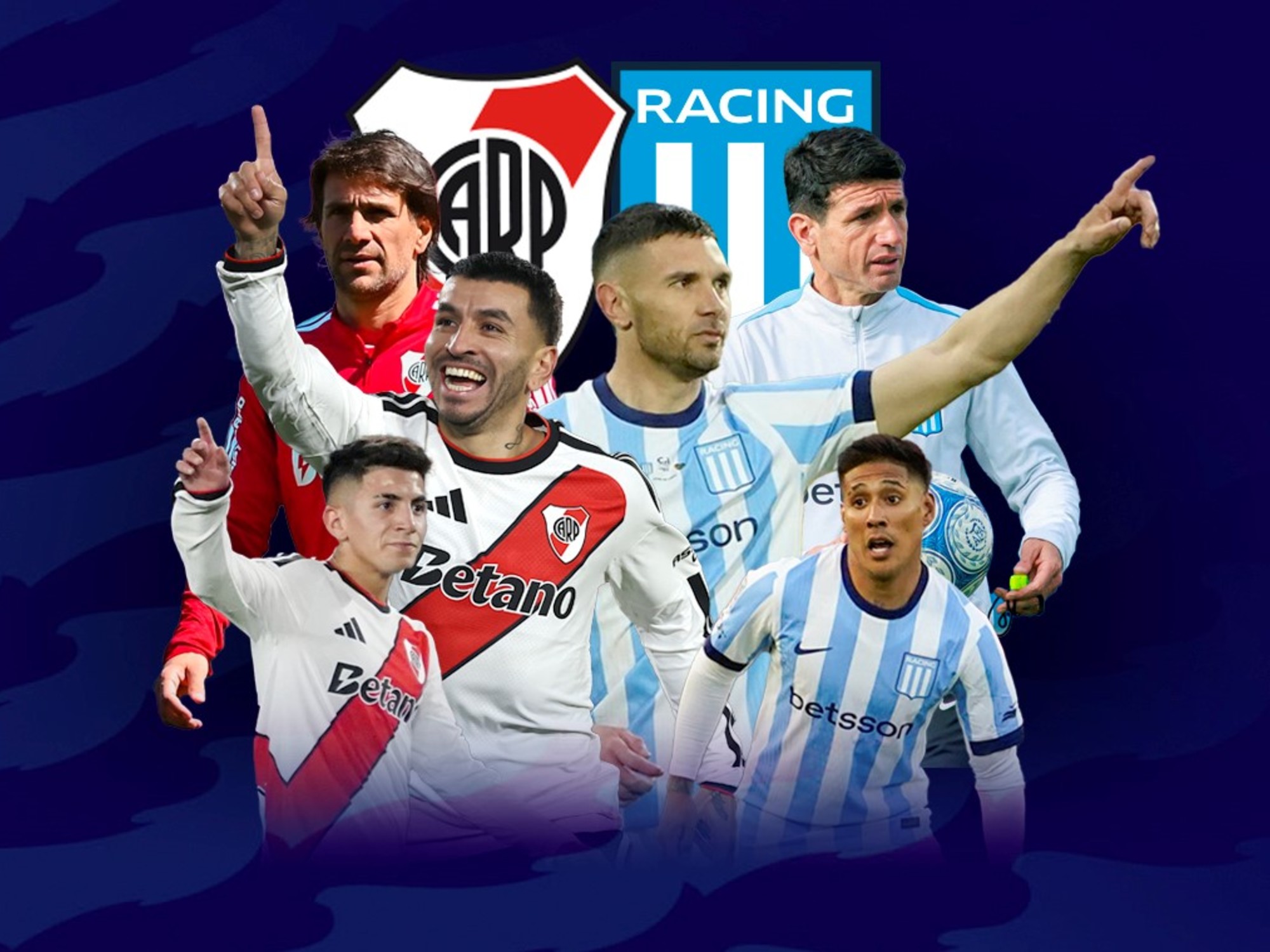 River y Racing se enfrentan en el Monumental con objetivos distintos en el tramo final del torneo