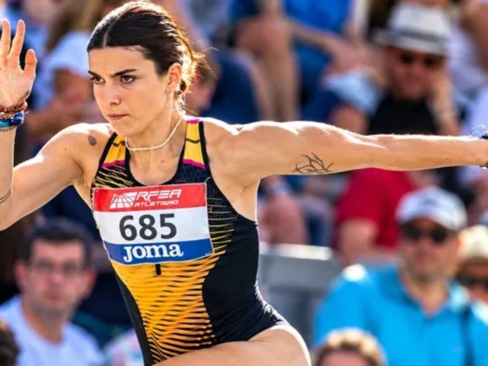 Trágica muerte de atleta española en un choque de trenes